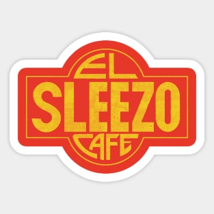 El Sleezo Cafe Sticker